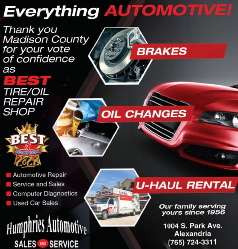 Humphries Automotive Sales & Service - Alexandria, IN